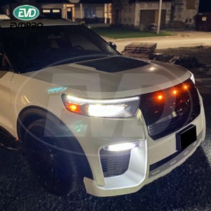 กันชนหน้า PP สำหรับ Ford Explorer 2020-2023สไตล์ <span class=keywords><strong>Raptor</strong></span> - Product Image 5