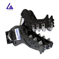 Pulvérisateur hydraulique rotatif avec acier haute résistance et valve à vitesse réglable, adapté au concasseur de béton PC200-8