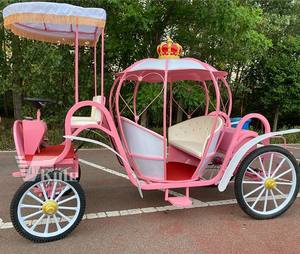 OEM Victoria Horse Carriage Sightseeing Electric Horse Wagon Romantic Electric Horseless Cinderella Cart - Product Image 5