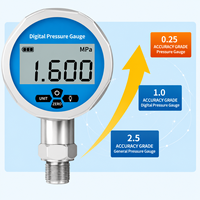 Sensor de Presión Digital Inteligente IP65 a Prueba de Agua con Bomba para Monitoreo de Sistemas de Tratamiento de Agua 10Bar 16Bar 100Bar
