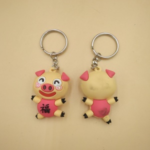 Miễn Phí Mẫu 15 + Năm Nhà Máy Quà Tặng Khuyến Mãi Mềm Cao Su PVC 3D Tùy Chỉnh Dễ Thương Anime Bánh Thiết Kế Móc Chìa Khóa Keychain - Product Image 5