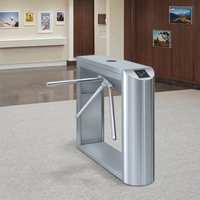 Lector de código de barras Rfid/lector de huella dactilar, sistema de tarjeta para barrera oscilante/puerta de velocidad/giradiscos de trípode, Control de acceso