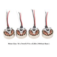 Moteur BLDC JL-1503 Micro Moteur Brushless Métal 18mm pour Avions RC 4 Axes, Drones et Projets de Loisirs Conception à Aimant Permanent