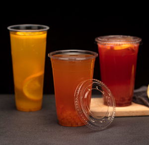 Hot Selling 16oz Food-Grade PET <b>Plastic</b> Single Wall <b>Cups</b> with Lids 90mm Mouth Coffee <b>Cups</b> Sealable Logo Printing Available - Product Image 3