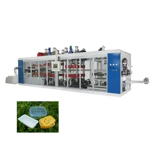 अनुकूलित jinxin ब्रांड पीएस पीपी पीपी पीसी पालतू एब्स स्वचालित उच्च गति प्लास्टिक थर्मोफॉर्माटेज मशीन और ढक्कन के लिए