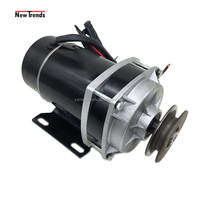 MY1122ZXF 24V 36V 48V 650W Moteur à courant continu à brosse avec poulie pour batterie Pompe hydraulique Pilote Industrie Amusement Application