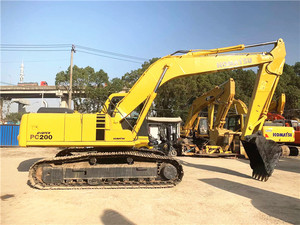 Used Komatsu PC200 Excavator 20 <b>Ton</b> Komatsu Excavator PC200-6 PC200-7 PC200-<b>8</b> - Product Image 2