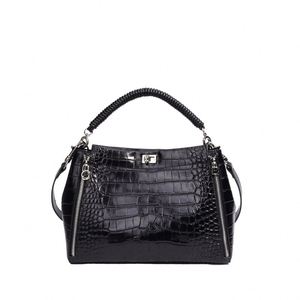Sac à main élégant en cuir de haute qualité pour femme, réglable, à porter à l'épaule ou en bandoulière, avec porte-cartes, ensemble de 3 sacs - Product Image 1