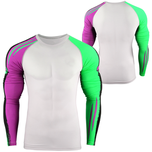 Custom Made Rash Guards High Quality BJJ MMA Men Rash guard High Quality Custom Men Rash guard Long Sleeves <b>Compression</b> <b>Shirts</b> - Product Image 5