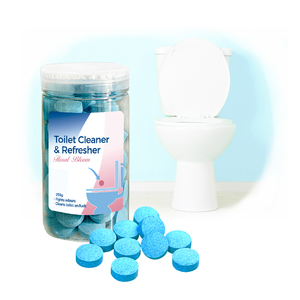 Pastilla Limpiadora de Inodoros Blue Bubble con Bloque de Fragancia Sólida para una Eliminación Efectiva del <span class=keywords><strong>Olor</strong></span> del Inodoro - Product Image 3