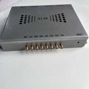 Lecteur RFID UHF à huit ports haute performance longue portée 860~960 MHz, mode tampon, protocole ISO 18000-6C, 0-15 m - Product Image 1