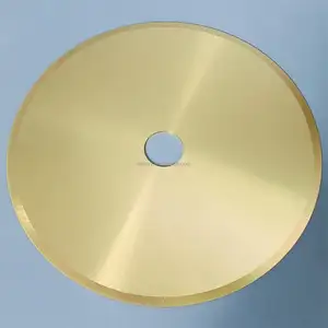 high quality SK7 round cutting blade Titanium Coated Rotary Blades for paper food