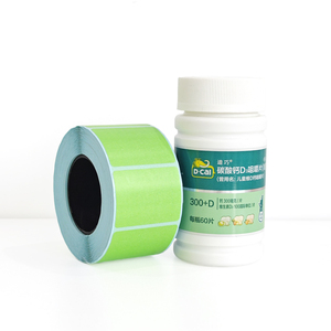 Tái Sử Dụng Không Thấm Nước 4 "X 6" Màu Xanh Đục Lỗ Trực Tiếp Địa Chỉ Nhiệt Vận Chuyển 4X6 Nhãn Trong Fan Gấp - Product Image 3