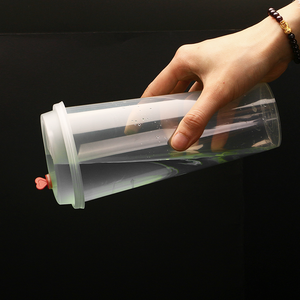 Custom Printing Pp Injectie Pp Cup Bubble Tea Clear/Matte 12 16 24Oz Dikke Plastic Boba Melk Theekopjes Bubble Theekop Met Deksel - Product Image 3