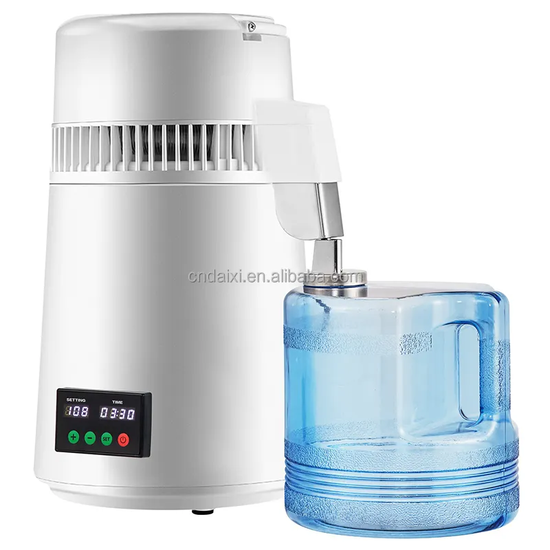 Stainless Steel 750W 4L Water Distiller Water Purifier Water For Injection Vapor Compression Distillation