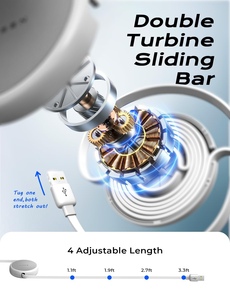 <span class=keywords><strong>สาย</strong></span>ชาร์จเร็วแบบพับเก็บได้ LISEN 3 in 1 หลายพอร์ต USB สำหรับ iPhone 16 15 14 <span class=keywords><strong>Pro</strong></span> Max Samsung S25 Android Pixel - Product Image 3