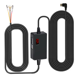New automotive step-down <b>cable</b> with voltage <b>display</b> adjustable power cut-off three-core time-lapse dashcam car charger L152 - Product Image 5