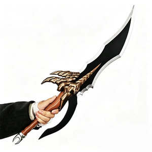 Espadas de Madera de Anime Solo Leveling, Accesorios de Armas para Juegos de Rol, Kamish <span class=keywords><strong>Knight</strong></span> Killer, Venomous Fang - Product Image 5