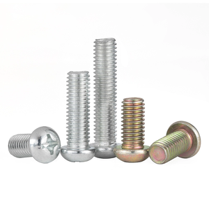 Thép carbon M3 x 8mm M6 x 12mm Màu mạ kẽm chéo lõm Máy vít <span class=keywords><strong>Phillips</strong></span> Ổ <span class=keywords><strong>Pan</strong></span> Chéo Đầu tròn vít bu lông - Product Image 6