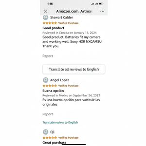 สำหรับ Sony แบตเตอรี่ NP-F550ดิจิตอล2600มิลลิแอมป์2แพ็คพร้อมที่ชาร์จติดผนังสำหรับเปลี่ยนแบตเตอรี่และที่ชาร์จของแท้ - Product Image 1