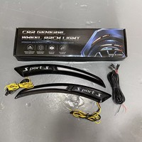 Feu de positionnement pour passage de roue de voiture, clignotant de feutre avant, feu de jour