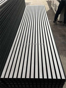 Panel Acústico de Listones de Madera Reciclada Ecológico, NRC 90%, Garantía de Más de 5 Años, Diseño Moderno, para Escuelas, Hospitales, Almacenes, Salas de Estar - Product Image 4