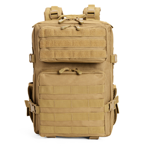 Sac à dos tactique 35L avec compartiment porte-bouteille, sac à dos tactique en nylon imperméable pour la gym et les sports - Product Image 4