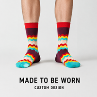 Chaussettes d'automne pour adultes Mushafier personnalisées OEM - Polyester/Nylon/Coton/Fibre de bambou/Laine, résistantes aux déchirures, séchage rapide