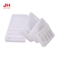 Emballage en coton perlé sur mesure, flocage, rainurage EPE, perforation, acceptant les dessins/échantillons des clients pour