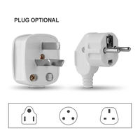 Robinet Mitigeur Chauffe-Eau Électrique Instantané à Affichage Numérique LED, Eau Chaude et Froide avec Robinet Électrique