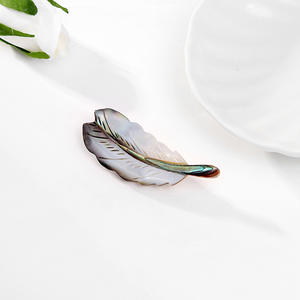 Broches Elegantes y Dulces con Plumas de <span class=keywords><strong>Moda</strong></span> para Chicas, Broches Modernos y Elegantes, Joyería para Mujeres, Accesorios para Damas, Venta al por Mayor - Product Image 4