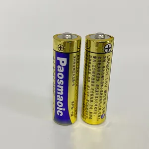 Oem के सर्वश्रेष्ठ बेच टिकाऊ Lr6 1.5v ए. ए. आकार पर्यावरण के अनुकूल बैटरी