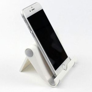 ที่วางโทรศัพท์แบบพับได้ พิมพ์โลโก้ OEM ตามสั่ง สำหรับโทรศัพท์มือถือ/แท็บเล็ต ของขวัญแปลกใหม่สำหรับดูหนัง ราคาประหยัด - Product Image 2