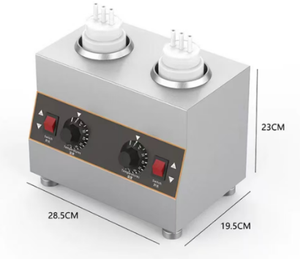 Calentador de Salsas Eléctrico de Acero Inoxidable, Calentador Comercial de Mermelada, Calentador de <span class=keywords><strong>Queso</strong></span> y Chocolate, Máquina Calentadora de Botellas de Salsas - Product Image 3