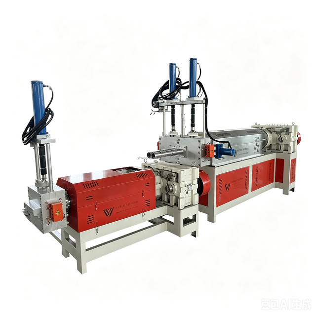 Automatic Plastic Recycling Machine for Granule Production From Waste Materials