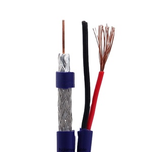 Cáp Đồng Trục Rg59 Cctv Camera Cáp CCTV/CATV Monitor Hệ Thống Truyền Thông RG59 Với 2c Cáp Điện - Product Image 2