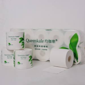 Factory bulk <b>3</b>-<b>ply</b> soft, strong, biodegradable, eco-friendly, flushable <b>toilet</b> <b>paper</b> for home use, free samples available - Product Image 4