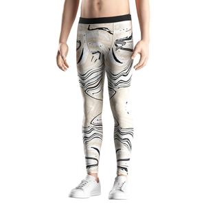 Pantalones de Entrenamiento para Hombre, Diseño Híbrido, Compresión de Alto Rendimiento, Tejido Transpirable de Secado Rápido - Product Image 5