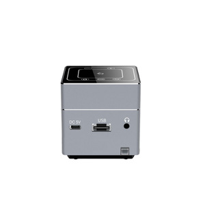 โปรเจคเตอร์พกพาขนาดเล็ก 4K DLP WiFi ไร้สาย ระยะฉายสั้น สำหรับธุรกิจ การศึกษา และการตั้งแคมป์ - Product Image 2