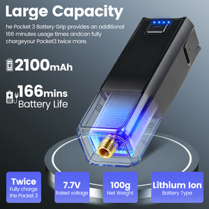 Osmo Pocket 3 Pil Tutucu Lityum İyon Pil Paketi Osmo Pocket 3 ile Uyumlu - Product Image 6