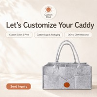 Sac à langer en feutre personnalisé avec logo imprimé en couleur, OEM ODM, pliable, sac fourre-tout pour maman avec motif pour la crèche du bébé, voyage, vente en gros