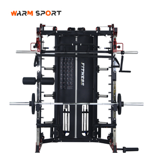 סיטונאי מסחרי לשימוש ביתי פלדה סמית 'כוח מתלה עם הרמת משקולות מספסל חם מותג - Product Image 6