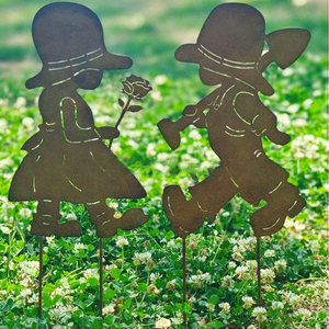 Herrajes decorativos de estilo rural para niños pequeños y niñas oxidados Adornos decorativos - Product Image 5