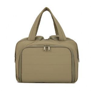 Bolsa de Maquillaje Portátil Impermeable con Cierre, para Viaje, Almacenamiento de Cosméticos, Personalizable, con Abertura Amplia, de Nailon Suave, Diseño Galaxia, Novedad 2026 - Product Image 4