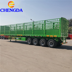 Semirremolque de Pared Lateral de <span class=keywords><strong>Segunda</strong></span> <span class=keywords><strong>Mano</strong></span> de 3 Ejes y 60T de la Fábrica Chengda - Product Image 3