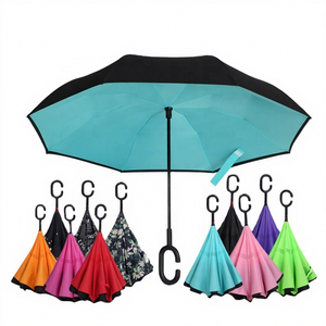 Innovador <span class=keywords><strong>Paraguas</strong></span> Invertido para Automóvil con Diseño <span class=keywords><strong>Manos</strong></span> <span class=keywords><strong>Libres</strong></span> y Doble Tela para Coche - Product Image 1