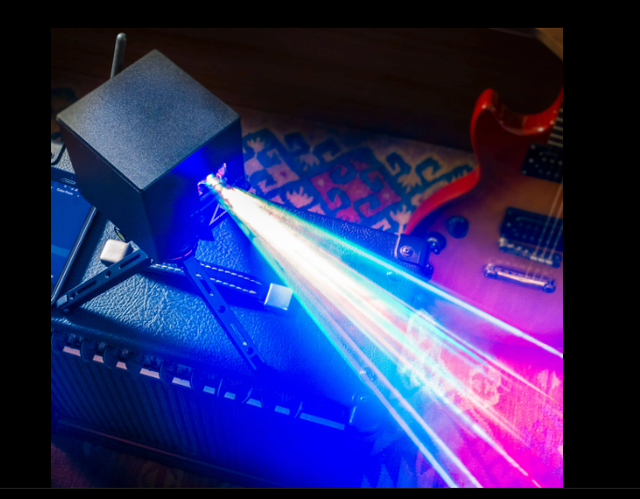 WiFi Portable Moving Lights Laser Show Projector with DMX512 Control and Lithium Battery for Outdoor Stage Lighting