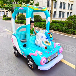 Équipement d'amusement pour enfants Parc à thème Fairground Centre commercial City Park Trampoline Park Mini 24V Battery Car Ride à vendre - Product Image 3
