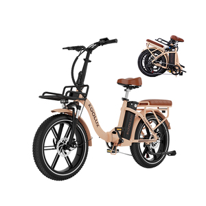 Trending Dropshipping Aluminum Folding Bike Germany Warehouse Adult Smart App 250w 48v 15.6ah Lithium Battery X16 Koolux X16 - Product Image 1