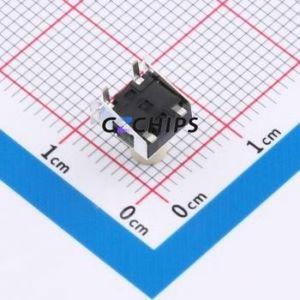 K2-1102HD-H4SW-01 Tactile Switch SMD,6.2x6.3mm Switch ( Operating Force: 2.5N )( Switch Height: 7.25mm ) - Product Image 2